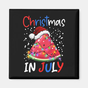 Wassermelonen-Weihnachtsbaum-Weihnachten-im-Juli-J Magnet
