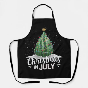Wassermelonen-Weihnachtsbaum-Weihnachten im Juli S Schürze