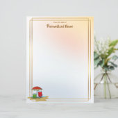 Wassermelonen-Wellen, ungestrichen (Stehend Vorderseite)