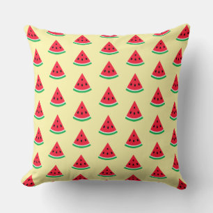 Wassermelonen-Wurfkissen Kissen