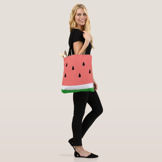 Wassermelonendesign Tasche (Am Model)