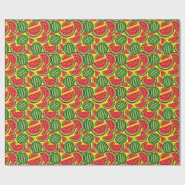 Wassermelonenmuster Geschenkpapier