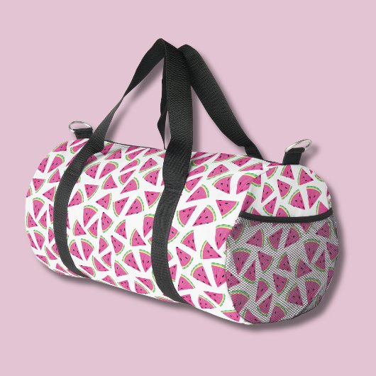 Wassermelonenmuster in Rosa Duffle Bag