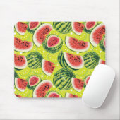 Wassermelonenmuster Mousepad (Mit Mouse)