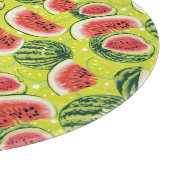 Wassermelonenmuster Schneidebrett (Ecke)