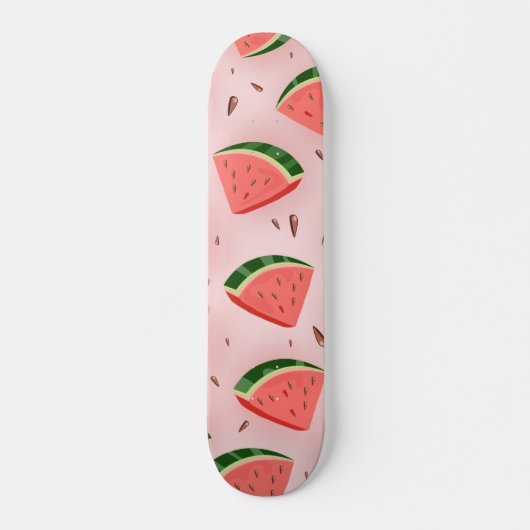 Wassermelonenmuster Skateboard (Vorne)