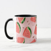 Wassermelonenmuster Tasse (Links)
