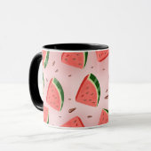 Wassermelonenmuster Tasse (Vorderseite Links)