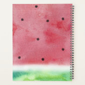 Wassermelonenplaner, Wassermelone-Tagebuch Planer (Rückseite)