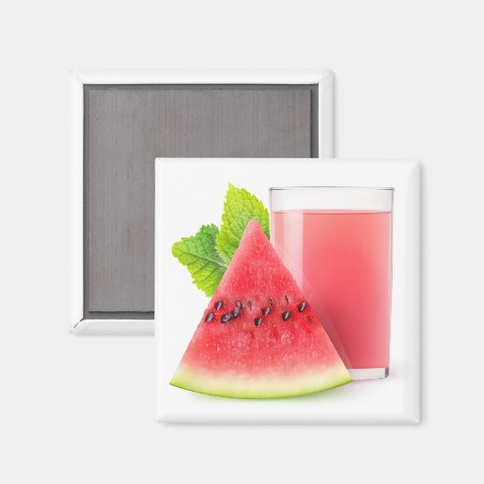 Wassermelonensaft Magnet (Vorderseite/Rückseite)