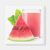 Wassermelonensaft Magnet (Vorne)