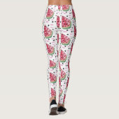 Wassermelonenstern  leggings (Rückseite)