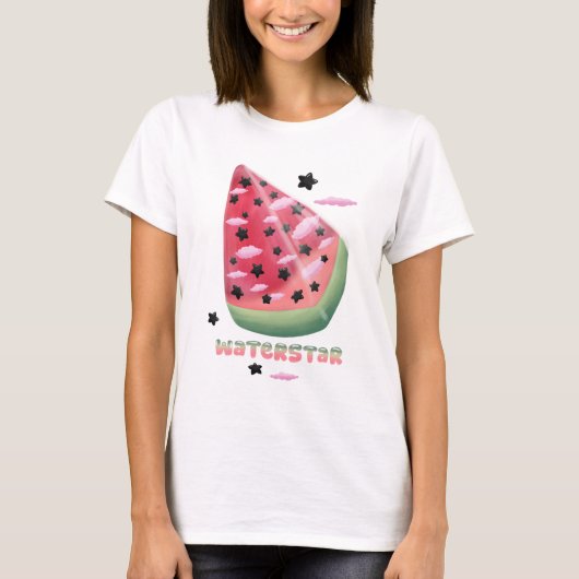 Wassermelonenstern T-Shirt (Vorderseite)