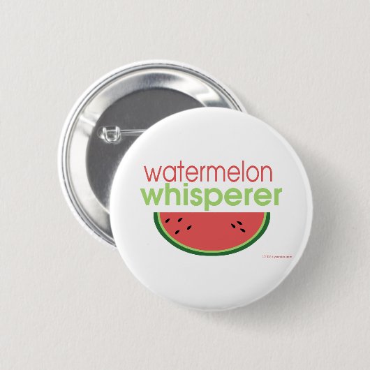 WassermeloneWhisperer Button (Vorne & Hinten)