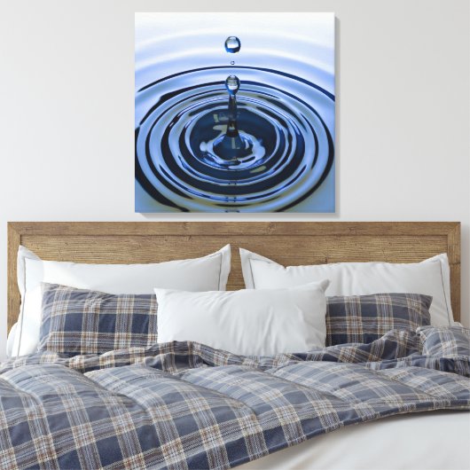 Wassermenge 4 leinwanddruck (Insitu (Schlafzimmer))