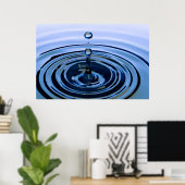 Wassermenge 4 poster (Heimbüro)