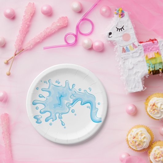 Wassermenge Pappteller (Party)