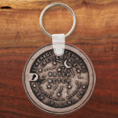 Wassermesserleine Schlüsselanhänger (Vorderseite)