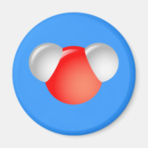 Wassermolekül H2O Magnet