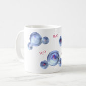 Wassermoleküle Kaffeetasse (Vorderseite Links)