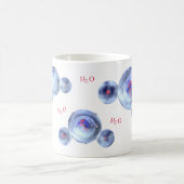 Wassermoleküle Kaffeetasse (Mittel)