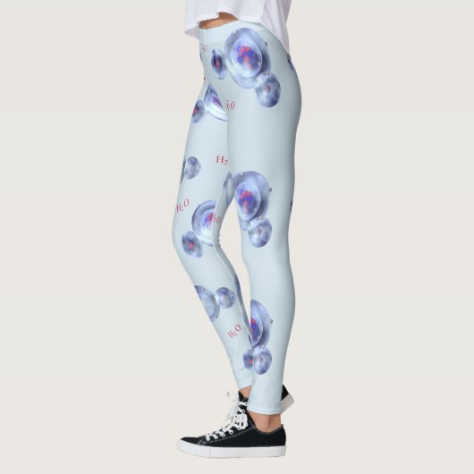 Wassermoleküle Leggings (Links)