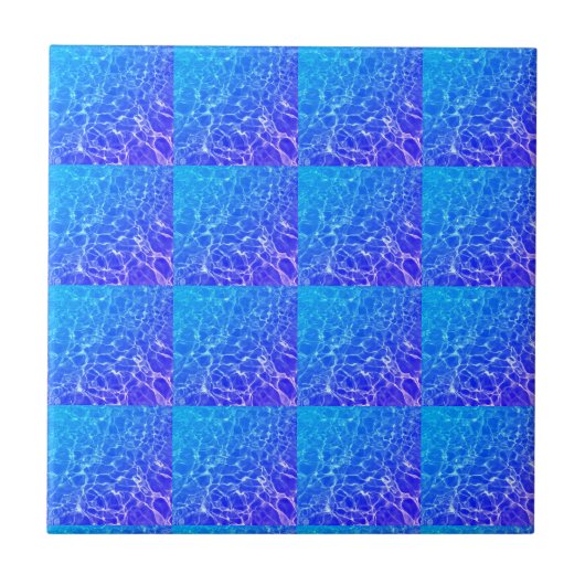 Wassermosaike Keramik Tile Fliese (Vorderseite)