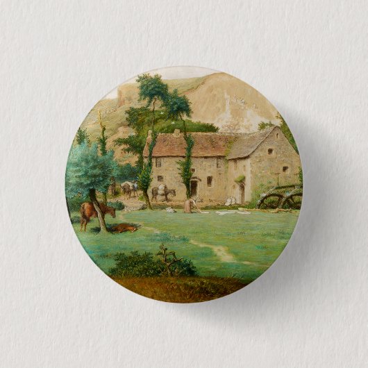 Wassermühle am Fuße des Berges Button (Vorderseite)