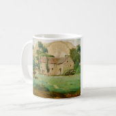 Wassermühle am Fuße des Berges Kaffeetasse (Vorderseite Links)