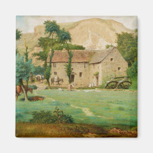 Wassermühle am Fuße des Berges Magnet