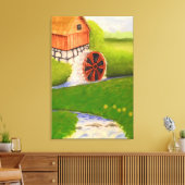 Wassermühle Leinwanddruck (Insitu (Wohnzimmer))