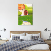 Wassermühle Leinwanddruck (Insitu (Schlafzimmer))