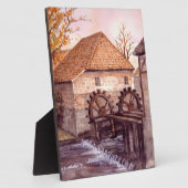 Wassermühle Oostendorper Molen von Farida Greenfie Fotoplatte (Seite)