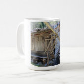 Wassermühle - rustikaler Fotobecher Kaffeetasse (Vorderseite Links)
