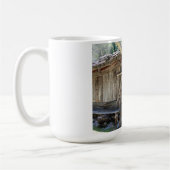 Wassermühle - rustikaler Fotobecher Kaffeetasse (Links)