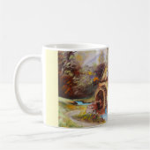 Wassermühle und Fluss Kaffeetasse (Links)