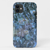 Wassermuster Flussgestein Gesteinsvorsprung Case-Mate iPhone Hülle (Rückseite)