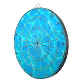 Wassermuster mit Reflektionswellen Dartscheibe (Vorderseite rechts)