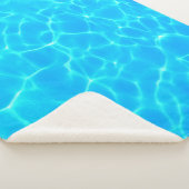 Wassermuster mit Reflektionswellen Sherpadecke (3/4)