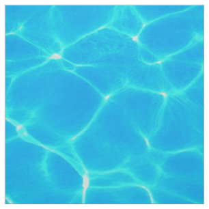 Wassermuster mit Reflektionswellen Stoff