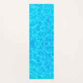 Wassermuster mit Reflektionswellen Yogamatte (Vorderseite)