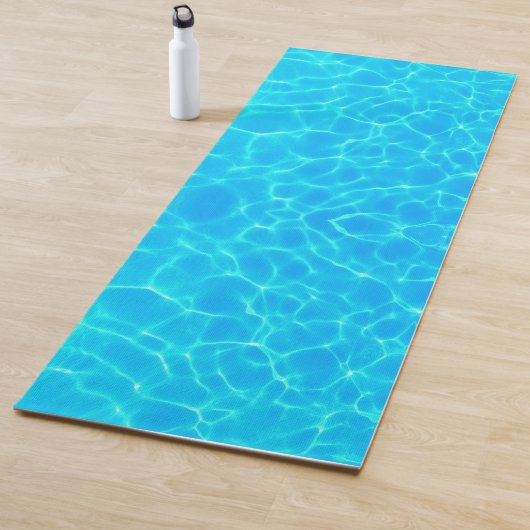Wassermuster mit Reflektionswellen Yogamatte (Beispiel)
