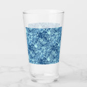 Wassermuster Nr. 1 Schwarze BG Glas (Rückseite)