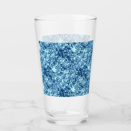 Wassermuster Nr. 1 Schwarze BG Glas (Vorderseite)