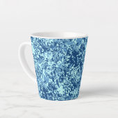 Wassermuster Nr. 1 Schwarze BG Milchtasse (Linke Ecke)