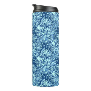 Wassermuster Nr. 1 Schwarze BG Thermosbecher