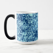 Wassermuster Nr. 1 Schwarze BG Verwandlungstasse (Links)