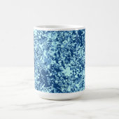 Wassermuster Nr. 1 Schwarze BG Verwandlungstasse (Zentrum)