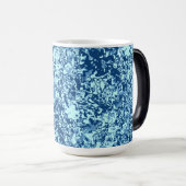 Wassermuster Nr. 1 Schwarze BG Verwandlungstasse (VorderseiteRechts)