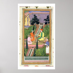 Wässern Sie Gärten, vom Clive Album (Gouache auf Poster
